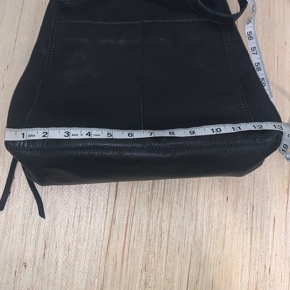 Margot New York Marcie Marcy Handbag Buttery Leather Black Classic Old Money - Picture 14 of 16